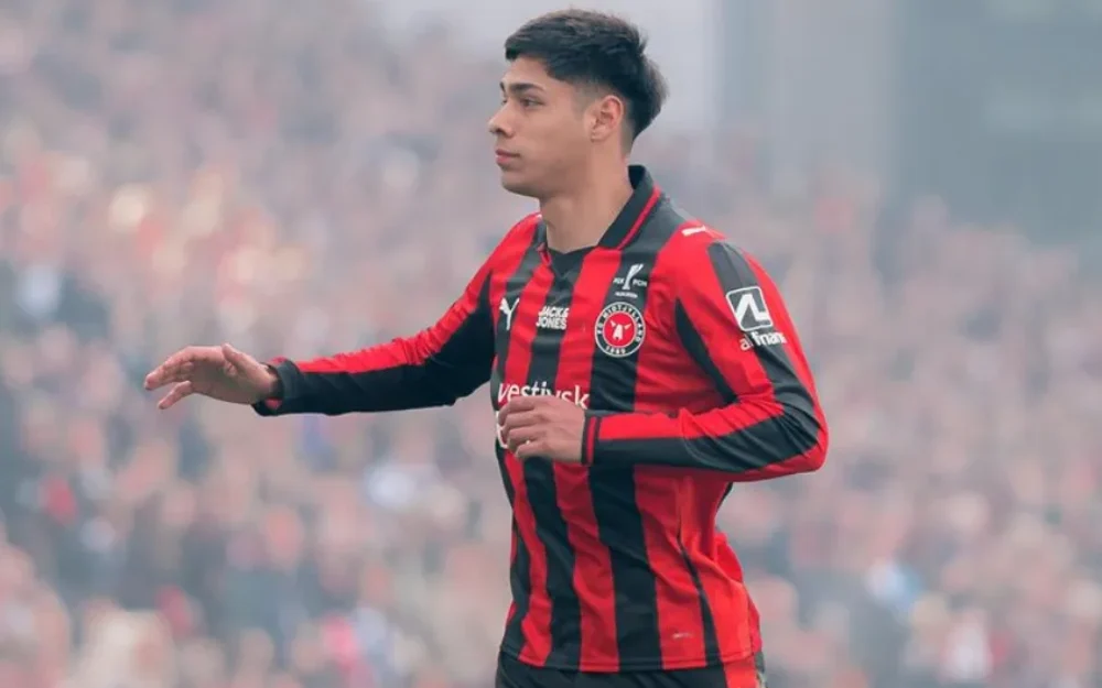 VIDEO | Darío Osorio anotó un golazo para darle el triunfo al Midtjylland mientras la Premier League lo llama