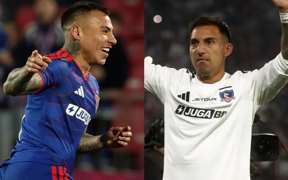 Eduardo Vargas vs. Javier Correa: El cara a cara de los goleadores de U. de Chile y Colo Colo para el Superclásico