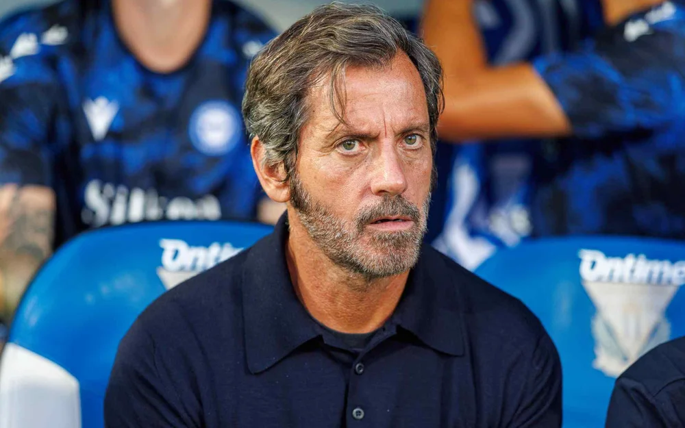 Quique: “Los chicos están enfadados porque no se conforman con empatar fuera de casa”