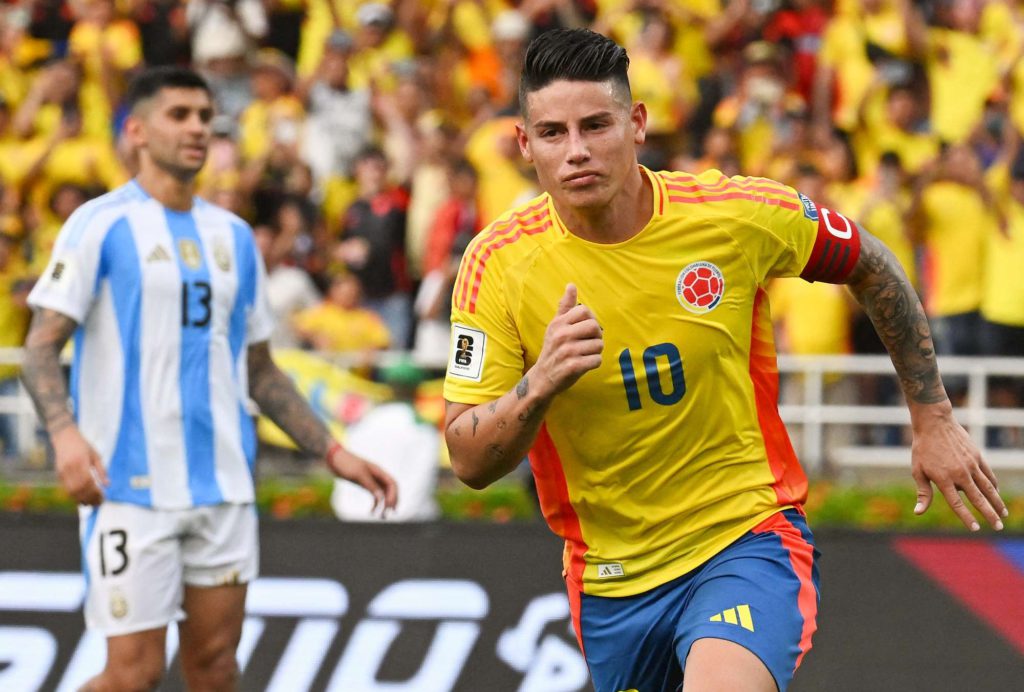 Colombia hace valer su localía y derrota a Argentina en un intenso partido de Clasificatorias