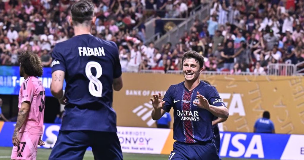 PSG Humilla al Inter Miami - PSG arrasa a Inter Miami y deja a Messi fuera del Mundial 2025