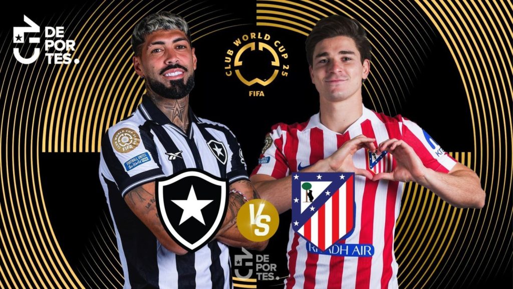 Botafogo Vs Atlético Vivo - Transmisión Botafogo vs Atlético: Mundial de Clubes 2025