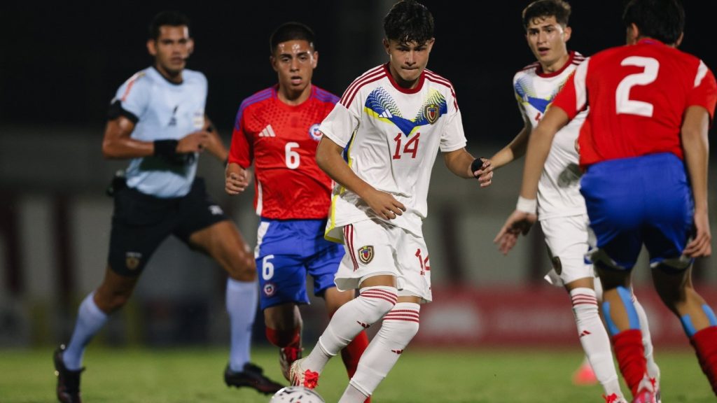 Chile Sub 17 Cae ante Venezuela - Chile Sub 17 Cae ante Venezuela en Desafiante Amistoso