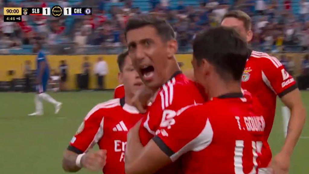 Gol de Di María - Ángel Di María salva al Benfica con un golazo frente al Chelsea