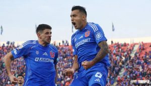 U de Chile Vence Deportes Iquique - U. de Chile vence 3-1 a Iquique y sube