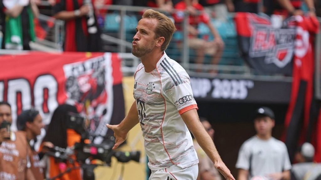 Harry Kane Gol Bayern - Harry Kane deslumbra con golazo para el Bayern ante Flamengo