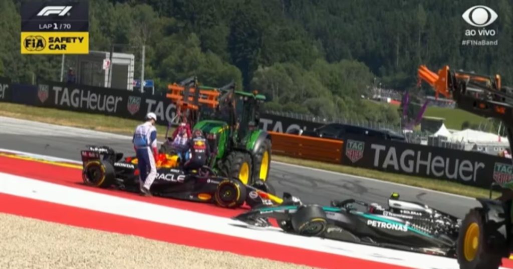 Kimi Antonelli Choca Verstappen - Kimi Antonelli Choca a Verstappen en el GP de Austria 2025: Caos Total