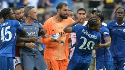 Agresión de Luis Enrique a João Pedro en el Mundial de Clubes - Tensión en el Mundial: Luis Enrique y su polémica agresión verbal