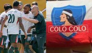 Bandera Colo Colo Mundial - Bandera de Colo Colo destaca en el Mundial de Clubes 2025