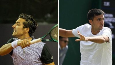 Despedida de Christian Garin y Tomás Barrios en el ATP de Umag - Christian Garin y Tomás Barrios Caen en el ATP de Umag 2023