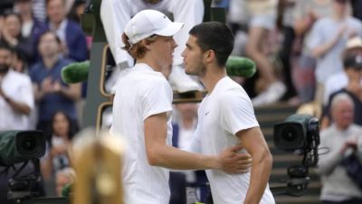 Final de Wimbledon entre Jannik Sinner y Carlos Alcaraz - Sinner y Alcaraz se enfrentan en la épica final de Wimbledon 2025