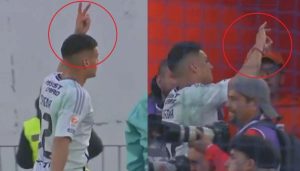 Gesto Obsceno de Lucas Cepeda hacia Hinchas de la Universidad de Chile - Lucas Cepeda y el Gesto Controversial que Sacudió el Clásico