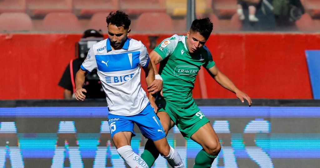 Gol de la Universidad Católica en el Partido contra Audax Italiano - Universidad Católica vence a Audax Italiano y escala en la tabla