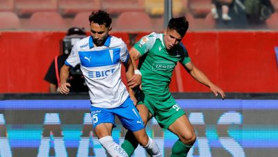 Gol de la Universidad Católica en el Partido contra Audax Italiano - Universidad Católica vence a Audax Italiano y escala en la tabla