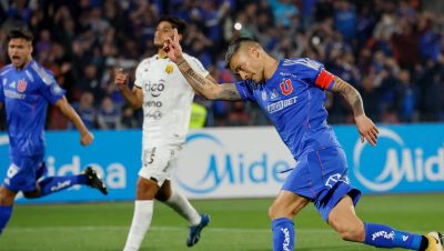 Goleada de la u ante Guaraní en la Copa Sudamericana - Universidad de Chile arrasa con Guaraní en Copa Sudamericana
