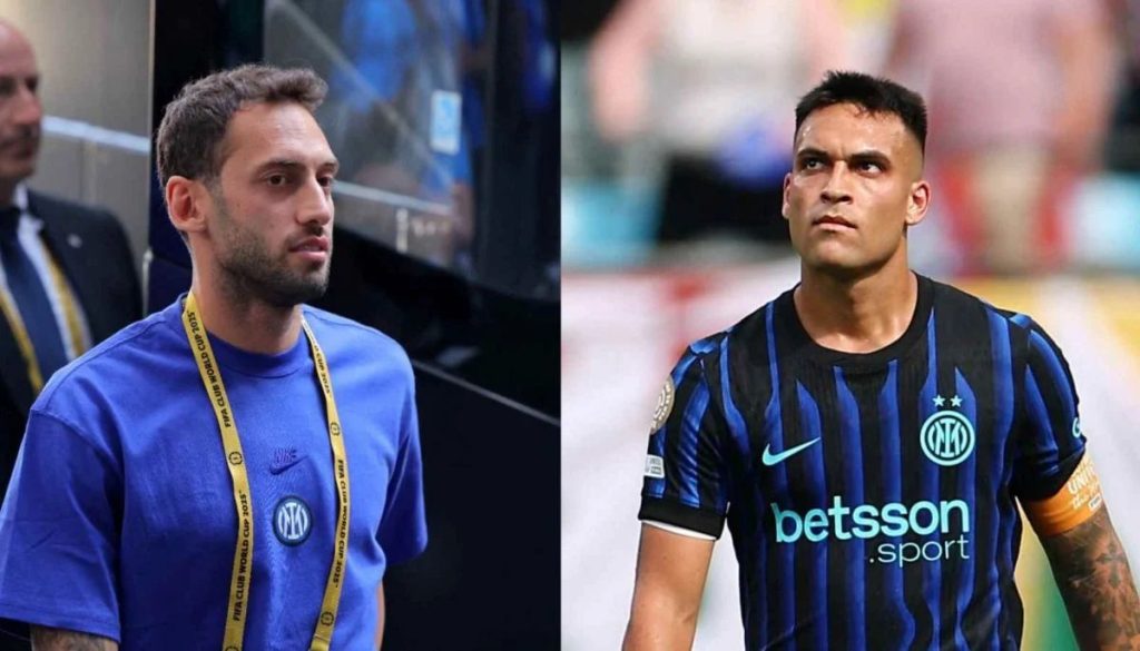 Hakan Çalhanoğlu Lautaro Martínez - Choque de Opiniones: Hakan Çalhanoğlu y Lautaro Martínez en el Inter.