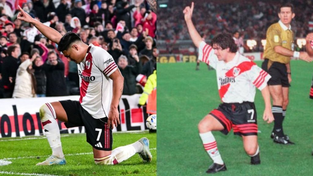 Homenaje de Maxi Salas al Matador en el River Plate - Maxi Salas revive la leyenda del Matador en River Plate