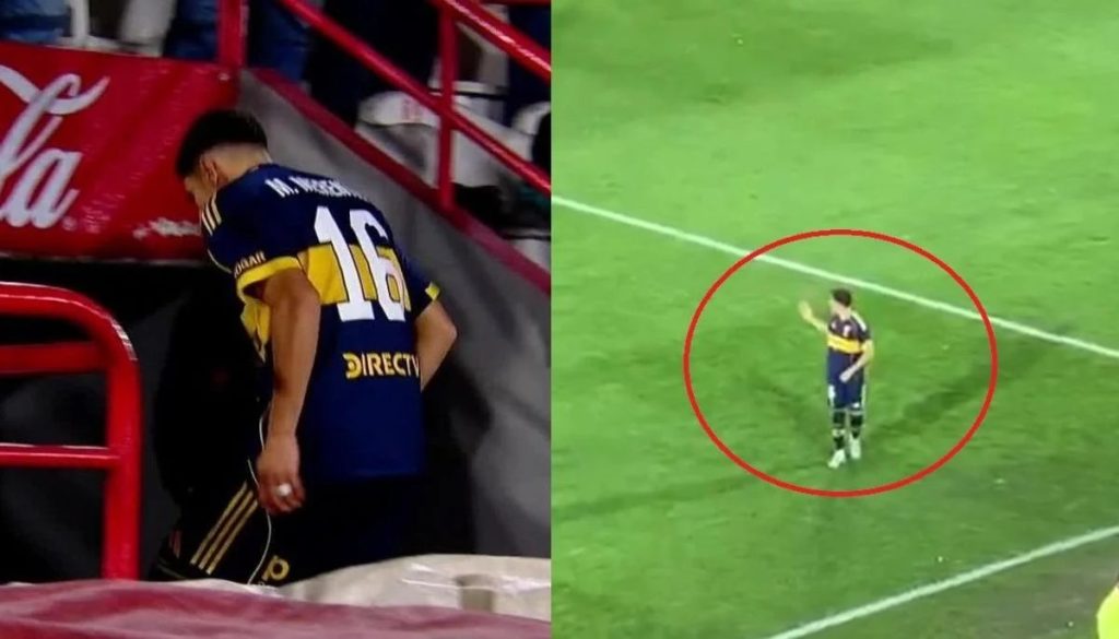 Insólito Chascarro de Boca Juniors en el Partido contra Huracán - Confusión en Boca Juniors: Cambio de jugadores genera polémica