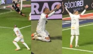 Momento Insólito de Neymar en el Brasileirao con el Santos - Neymar y el Gol Anticipado: Santos en Zona Crítica del Brasileirao