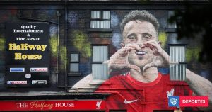 Mural en Homenaje a Diogo Jota Cerca del Estadio de Liverpool - Emotivo Mural en Honor a Diogo Jota Resplandece en Liverpool