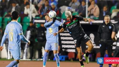 Palestino Goleado por Bolívar en la Copa Sudamericana - Palestino cae ante Bolívar en un polémico desenlace de la Sudamericana