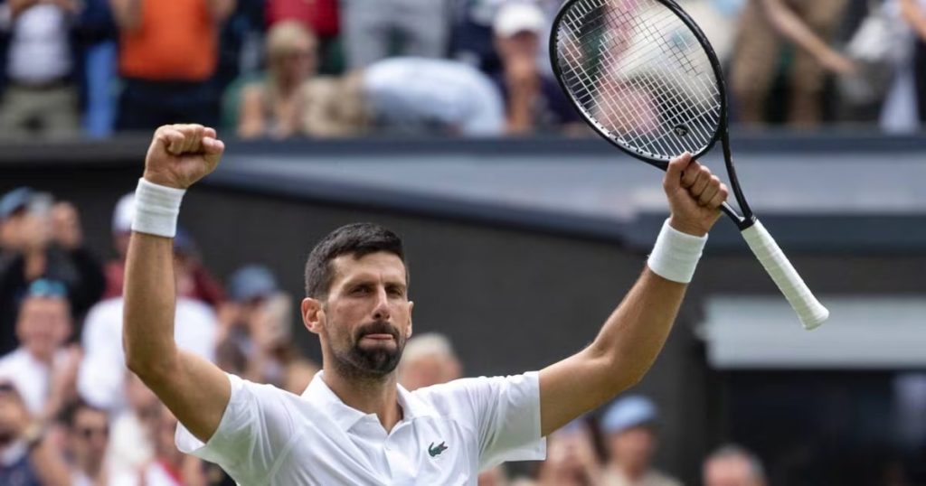 Remontada Djokovic Wimbledon Cuartos - Djokovic asombra con épica remontada en Wimbledon 2025.