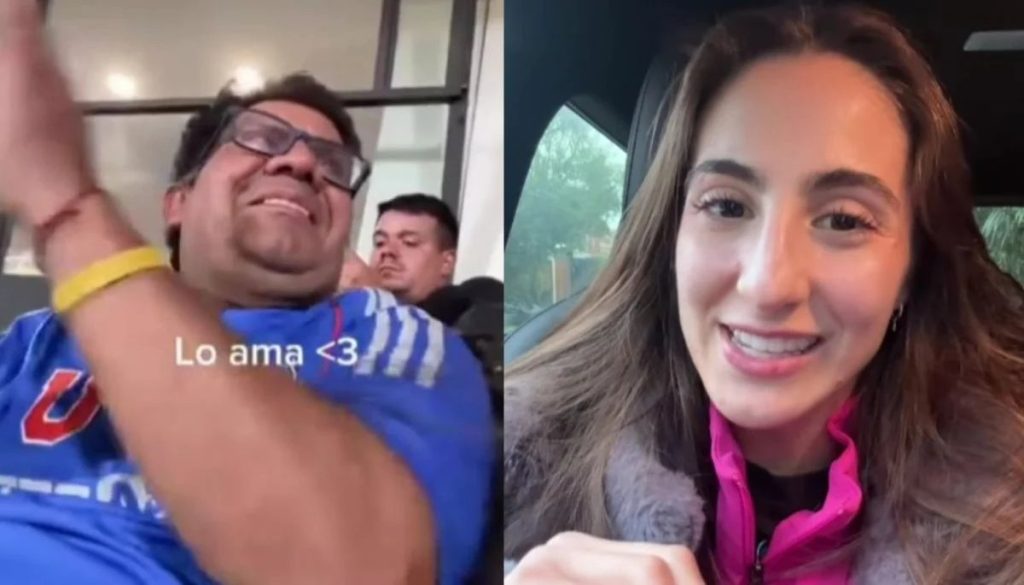 Sorpresa Valentina Toro Padre - Valentina Toro sorprende a su padre con un ídolo de Universidad de Chile
