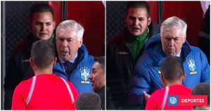 Ancelotti Furioso con el Árbitro Cristian Garay por el Penal a Bolivia - Carlo Ancelotti desafía a árbitro chileno tras penal polémico