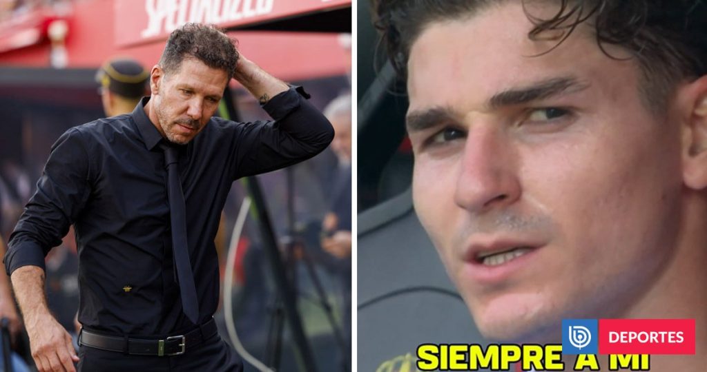 Conflicto entre Julián Álvarez y Simeone en el Atlético de Madrid - Tensión en el Atlético: Desacuerdo entre Álvarez y Simeone