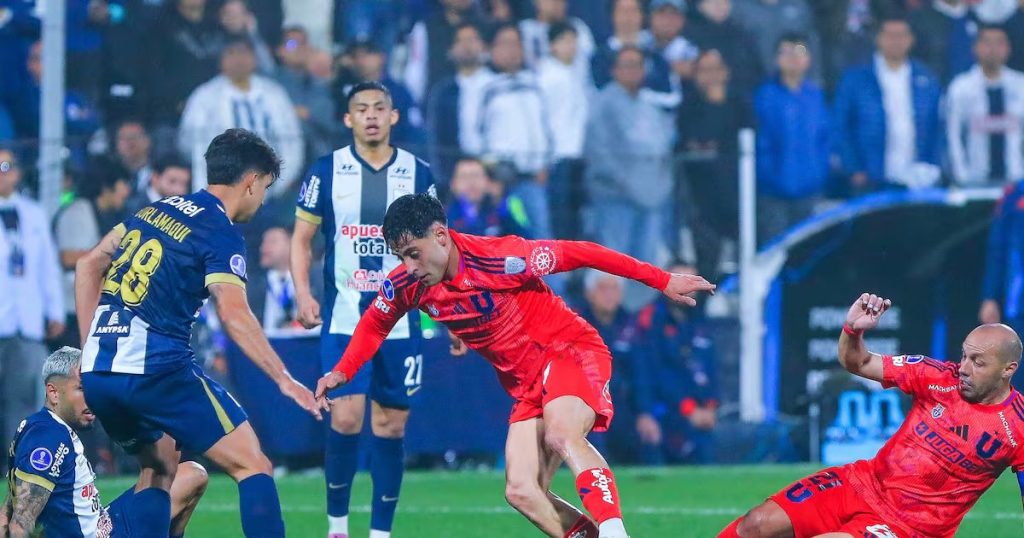 Empate de la Universidad de Chile ante Alianza Lima en la Copa Sudamericana - Universidad de Chile y Alianza Lima empatan en duelo estratégico