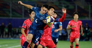 Empate entre Paraguay y Corea del Sur en el Mundial Sub 20 - Paraguay y Corea del Sur empatan en tenso duelo en Valparaíso