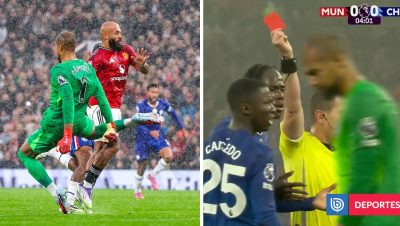 Expulsión de Robert Sánchez en el Partido entre el Chelsea y el Manchester United - Expulsión Relámpago de Robert Sánchez en Partido de Chelsea