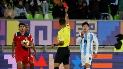 Expulsión de Santiago Fernández en el Mundial Sub-20 en Chile - Santiago Fernández, Primer Expulsado en el Mundial Sub 20