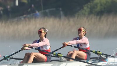 Las Mellizas Abraham Clasifican a las Semifinales del Mundial de Remo en Shanghái - Mellizas Abraham avanzan a semifinales en Mundial de Remo