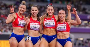 Las Pumas Obtienen el Undécimo Lugar en el Mundial de Atletismo. - Las Pumas brillan en el Mundial de Atletismo: Undécimo lugar obtenido