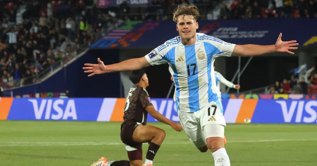 Argentina Avanza a las Semifinales del Mundial Sub 20 tras Vencer a México. - Argentina avanza a semifinales tras vencer a México en el Sub 20