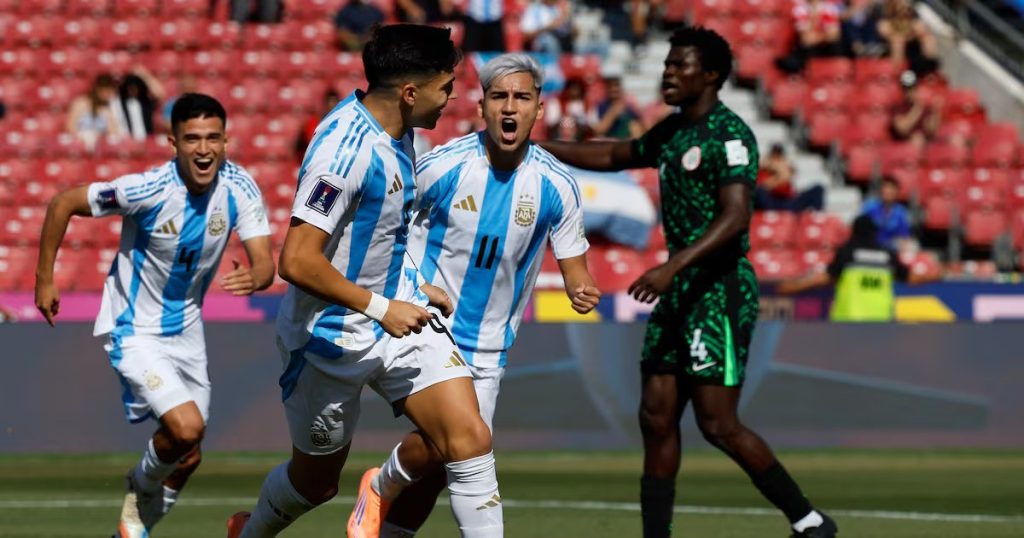 Argentina Goleó a Nigeria en el Mundial Sub-20 en Chile - Argentina y Colombia avanzan con fuerza en el Mundial Sub-20