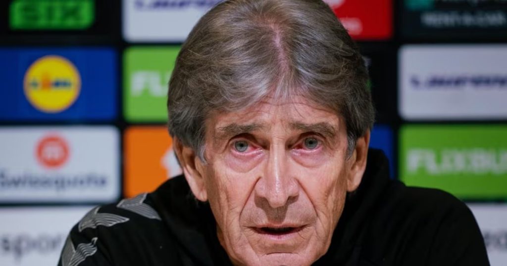 Furia de Manuel Pellegrini contra el Árbitro en la Liga - Manuel Pellegrini critica arbitraje tras triunfo épico del Betis