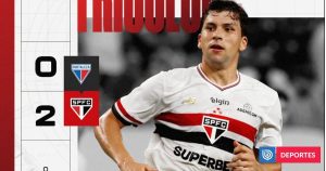 Gol de Gonzalo Tapia en el Triunfo del Sao Paulo sobre el Fortaleza - Gonzalo Tapia impulsa victoria crucial de Sao Paulo en el Brasileirao