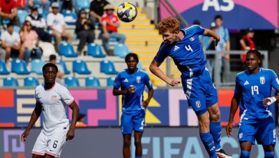 Partido entre Estados Unidos e Italia en Rancagua por el Mundial Sub-20 - Estados Unidos e Italia se enfrentan en un emocionante duelo Sub 20