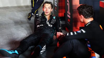 Victoria de George Russell en el Gran Premio de Singapur de Fórmula 1 - George Russell brilla en Singapur y McLaren ve peligrar su ventaja